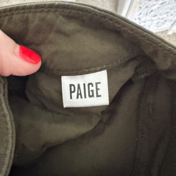 PAIGE Green Soft Jimmy Jimmy Skinny Jeans - Picture 7 of 7